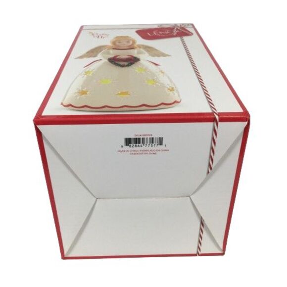 LENOX MERRY & LIGHT Christmas Angel Figurine Sculpture - NEW in BOX - LIGHTS UP! - Picture 14 of 16